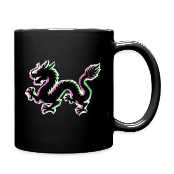 Dragon China Dragon - Full Colour Mug - black - Right