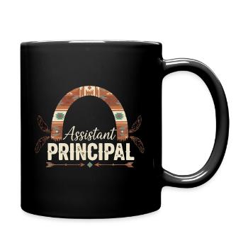 Vice-Rector Assistant Principal - Full Colour Mug - black - Right