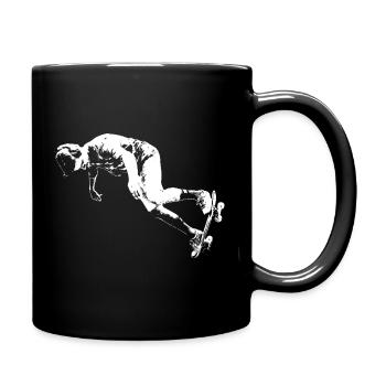 Skater - Full Colour Mug - black - Right