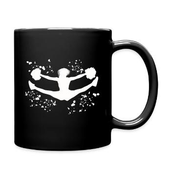 Cheerpom pom girls Mom Cheerleading - Mug uni - noir - Droite