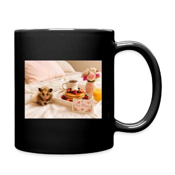 Chico 11: Muttertag 2026 - Tasse einfarbig - Schwarz - Rechts