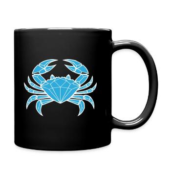Cancer – Protection & Strength - Full Colour Mug - black - Right