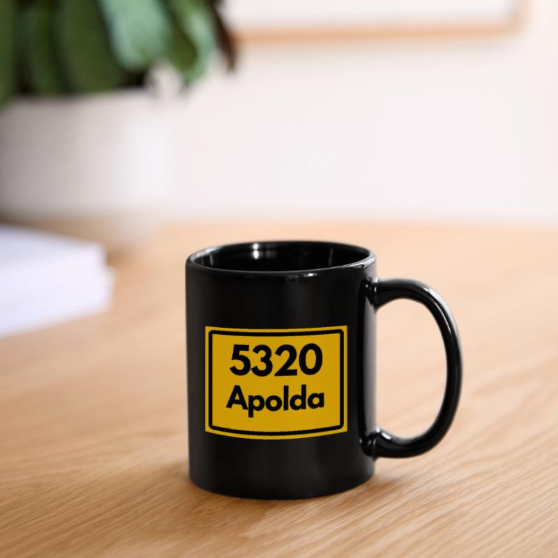 OLD POSTCODE ZIP CODE 5320 Apolda Glockenstadt Full Colour Mug