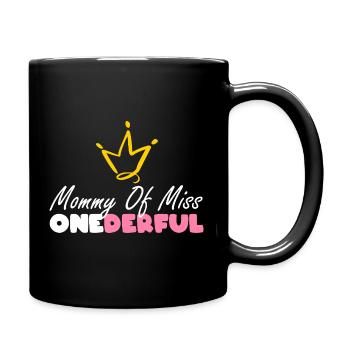 Mama von Miss OneDerful Crown Tee - Tasse einfarbig - Schwarz - Rechts