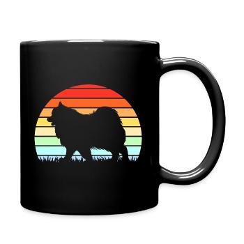Samoyed Dog Samoyed - Full Colour Mug - black - Right