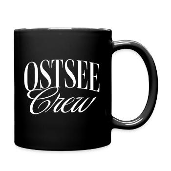Ostsee Crew - Tasse einfarbig - Schwarz - Rechts