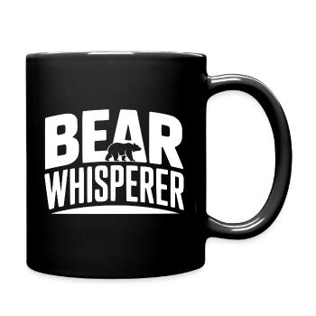 Bear Whisperer - Full Colour Mug - black - Right