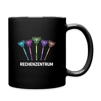 Rechenzentrum Gärtner Garten Gartenarbeit - Tasse einfarbig - Schwarz - Rechts