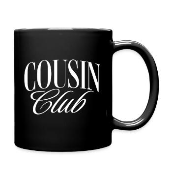 Club des cousins - Mug uni - noir - Droite