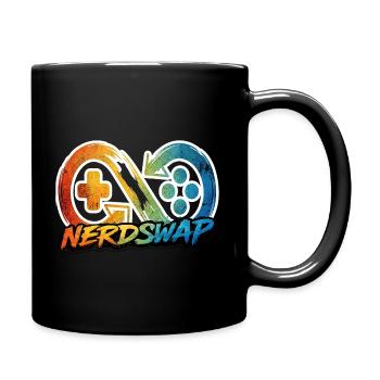 NerdSwap Gaming Merch - Full Colour Mug - black - Right