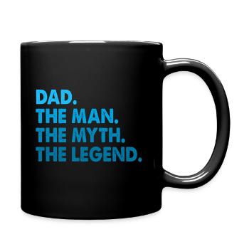 Papa préféré. Meilleur papa. Cadeaux pour les papas. Papa. - Mug uni - noir - Droite