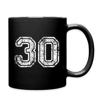 30 - Full Colour Mug - black - Right