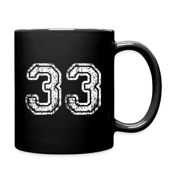 33 - Mug uni - noir - Droite
