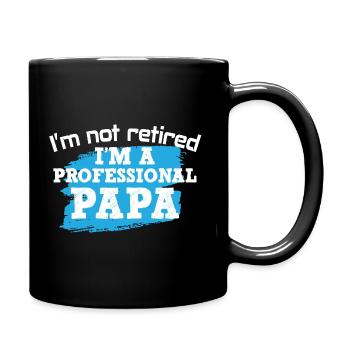 pensioner - Full Colour Mug - black - Right