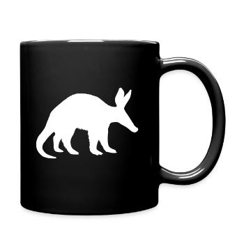 Aardvark gift - Full Colour Mug - black - Right