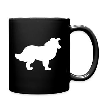 collie - Full Colour Mug - black - Right