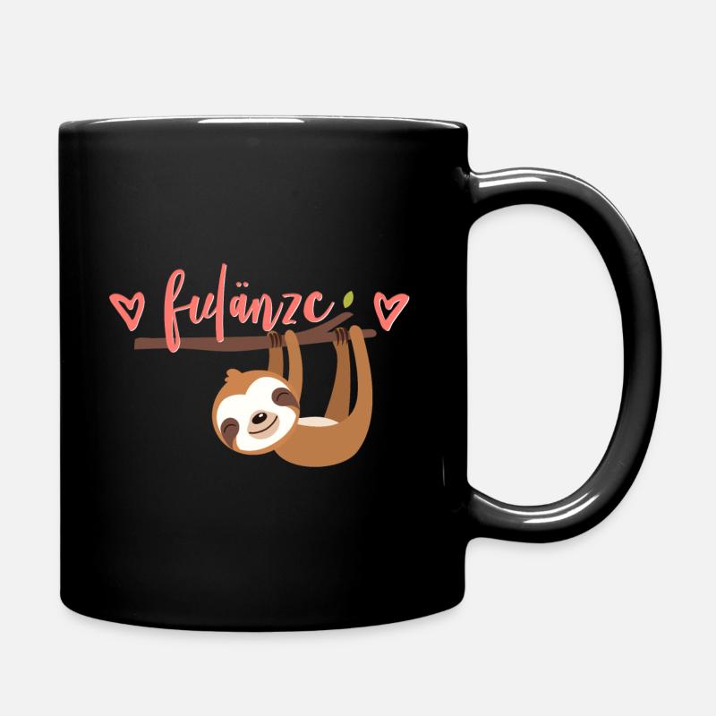 Schweizerdeutsch Faulenzen - Fulänze - Tasse einfarbig - Schwarz