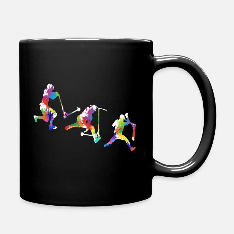 Cascade de scooter - Mug uni - noir