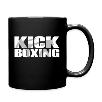 Kickboxing Arts Martiaux Boxe - Mug uni - noir - Droite