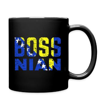 Bosnian - Boss - Funny - Full Colour Mug - black - Right