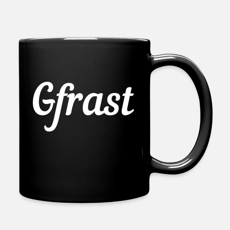Viennese dialect "Gfrast" - Full Colour Mug - black