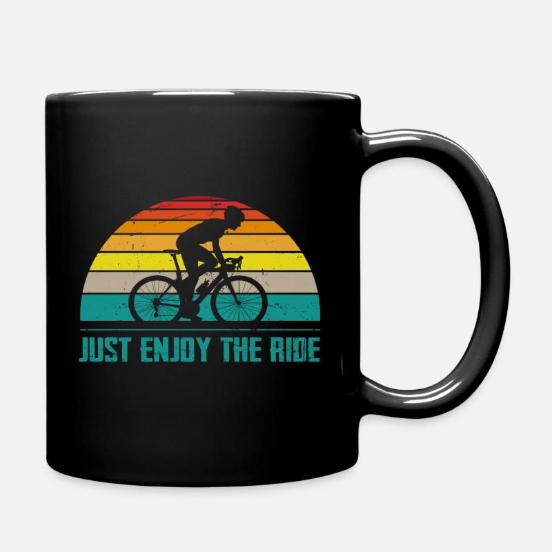just enjoy the ride - Mug uni - noir