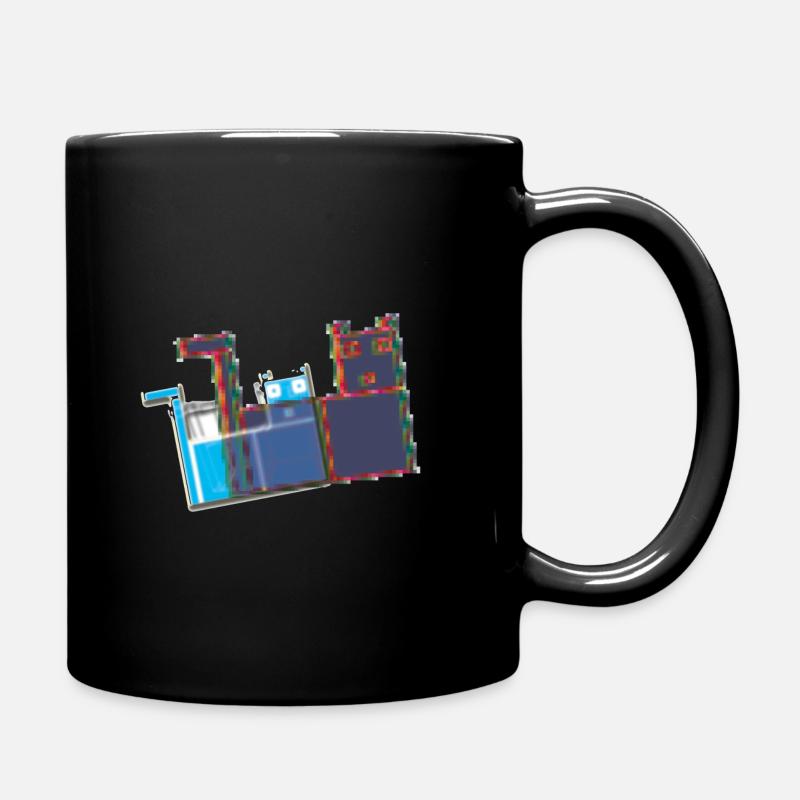 CAT SEVEN - Full Colour Mug - black