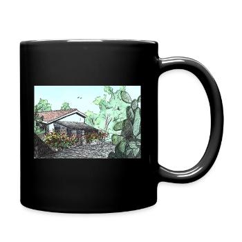 Agricultura Costa del Sud - Tasse einfarbig - Schwarz - Rechts