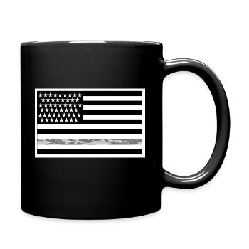 U.S. Flag Air Force - Full Colour Mug - black - Right