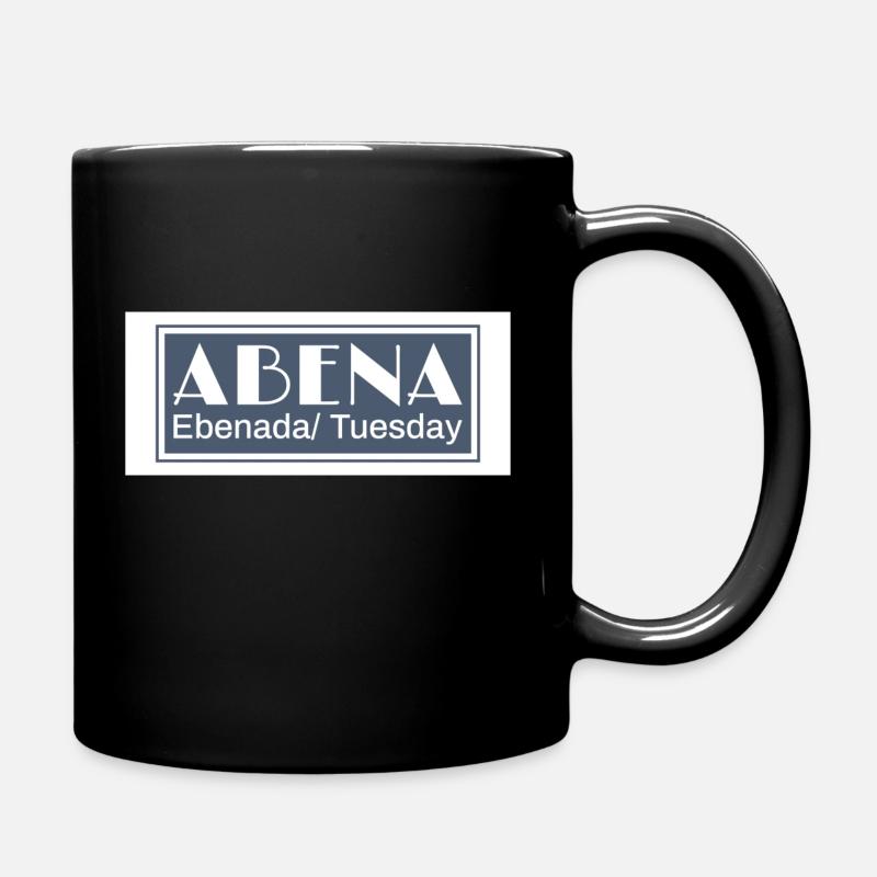 Abena - Tasse einfarbig - Schwarz