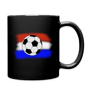 Pays-Bas Football - Mug uni - noir - Droite