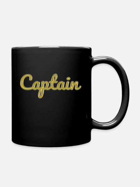 Capitaine - Mug uni - noir
