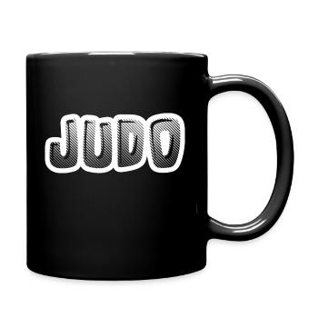 Tee shirt judo - Mug uni - noir - Droite
