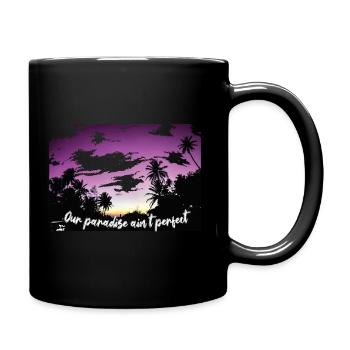 Sunset paradise - Full Colour Mug - black - Right