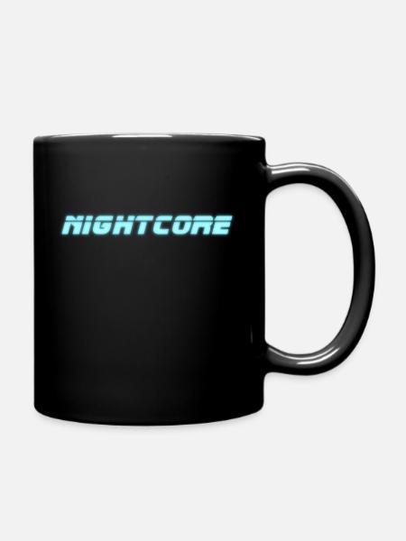 Nightcore - Tasse einfarbig - Schwarz