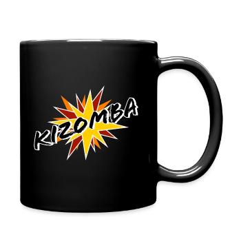 Kizomba Explosion - Tasse einfarbig - Schwarz - Rechts