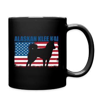 Quai de trèfle de l’Alaska - Mug uni - noir - Droite