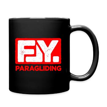 VOL EN PARAPENTE - Mug uni - noir - Droite
