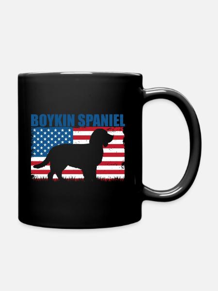Boykin Spaniel - Tasse einfarbig - Schwarz