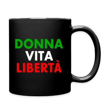LIBERTÉ DE VIE DE LA FEMME - Mug uni - noir - Droite