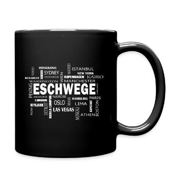 Eschwege Kassel Nordhessen Meine Stadt Dorf Heimat - Tasse einfarbig - Schwarz - Rechts