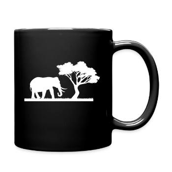 Safari Zoo Animal Safari Zoo - Full Colour Mug - black - Right