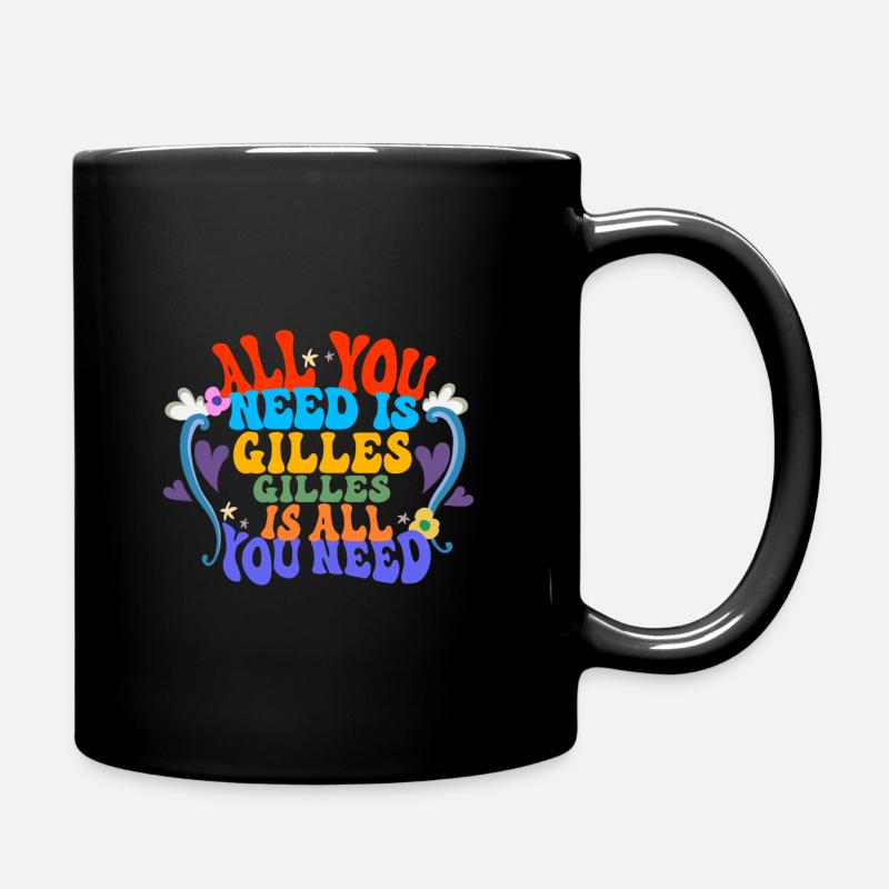 Gilles - Full Colour Mug - black