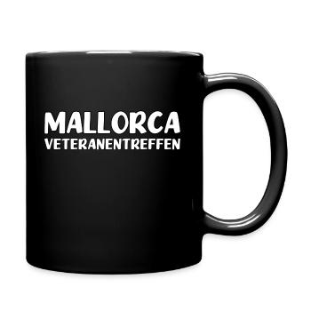 Malle-Veteran - Tasse einfarbig - Schwarz - Rechts