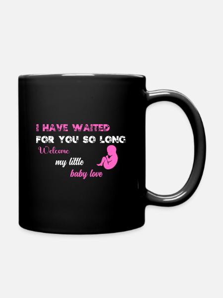 I have waited for you so long PNK WE - Full Colour Mug - black