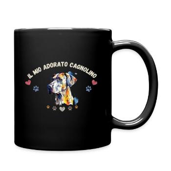 Mon toutou d'amour GR2 WE - Mug uni - noir - Droite