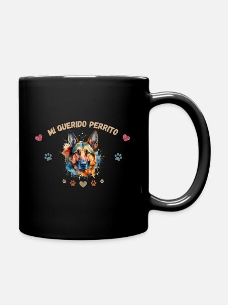 Mon toutou d'amour G3 WE - Mug uni - noir