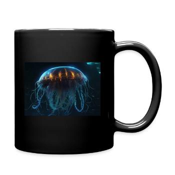Robojelly - Full Colour Mug - black - Right