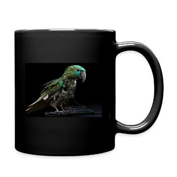 Neon Bloom - Full Colour Mug - black - Right