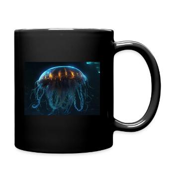 Robojelly - Full Colour Mug - black - Right